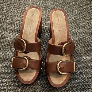 Veronica Beard studded clogs